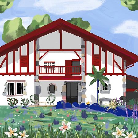 Maison D'Hotes Villa Xaran Erdian Espelette Ngoại thất bức ảnh