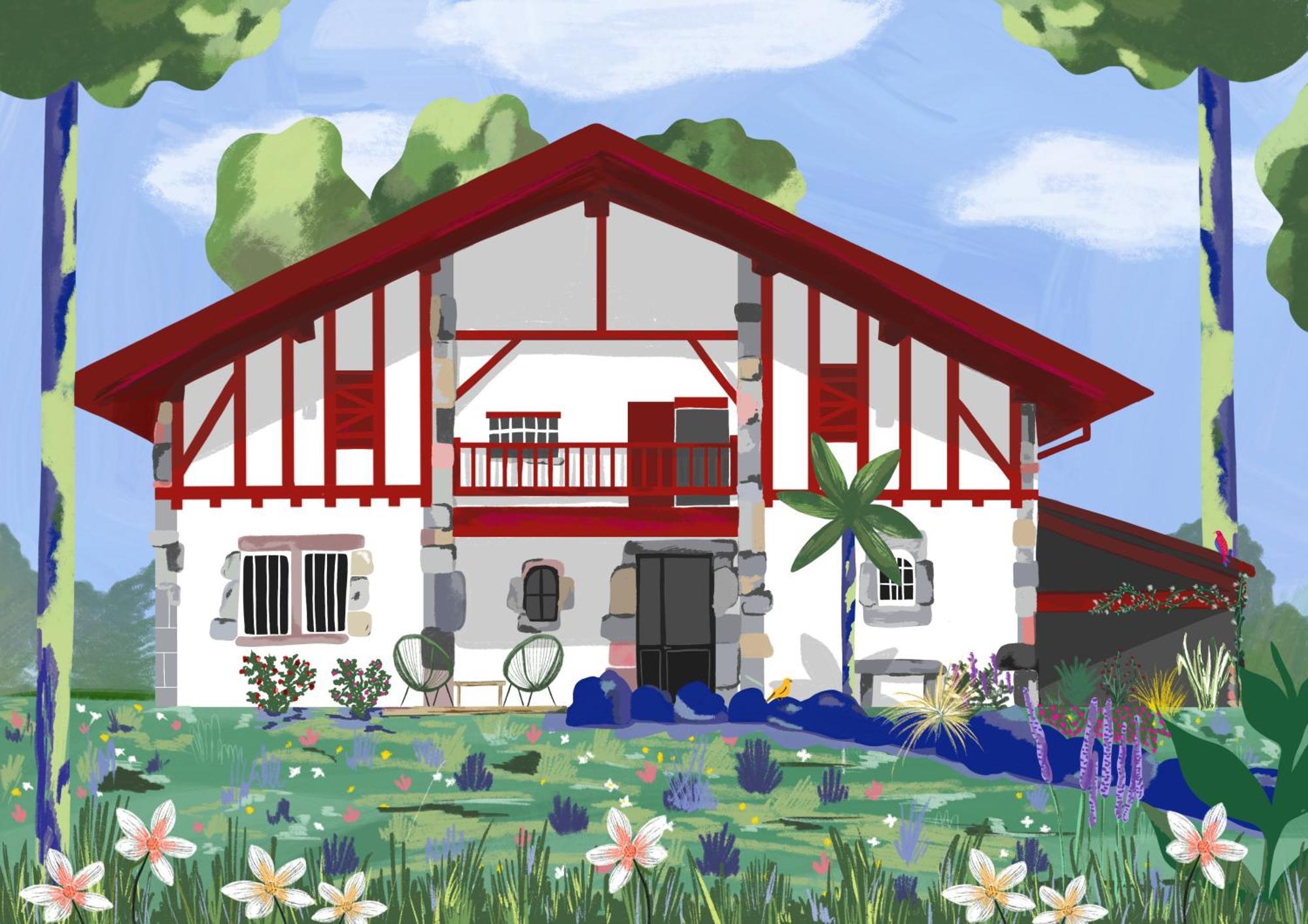 Maison D'Hotes Villa Xaran Erdian Espelette Ngoại thất bức ảnh